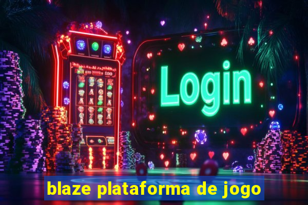 blaze plataforma de jogo